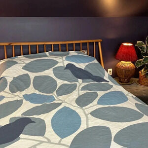 West  Elm king duvet cover
